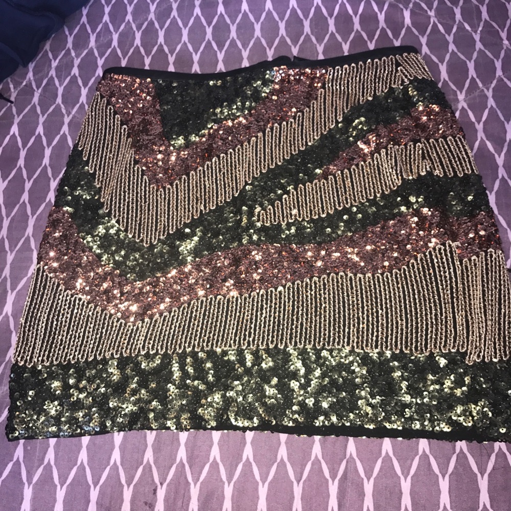 Sequined skirt